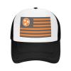 Byoblu Tennessee Tri-Star Trucker Hat - Mesh Baseball Snapback Cap for Men Or Women Outdoors Black view 2