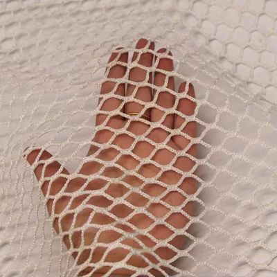 VXHCS Rope Net Sports Netting Safety Net 1cm/3mm Safety Netting for Railings Knotless Polyester Rope Net Balcony Netting(4.6x4.6m/15.1x15.1ft)