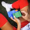 Mitoydoe Soccer Leg Bands, Silicone Soccer Shin Guard Straps to Hold Shin Guards Stays and Soccer Sock in Place Soft Football Shinguard Holder Shin Guard Sleeves Equipment for Man Women Yellow S view 4