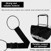 UNBIT Elastic Fastening Belt for Luggage,2/3 PCS Luggage Nylon Elastic Packing Strap, Travel Bag Fixed Hanging Belt, Anti-Lost Luggage Bundling Travel Accessories (Black + Colors) view 4