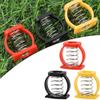 2Pcs Folding Bike Enhanced Hinge Clamp for Brompton Spring C Buckle Accessory Easy Split Design (yellow) view 2