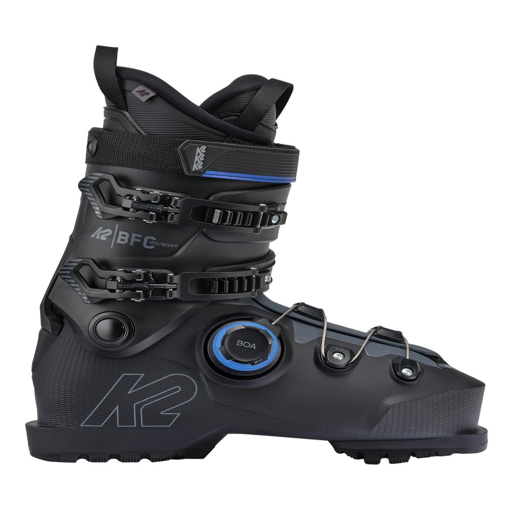 K2 BFC 100 BOA Men's Ski Boots (Black/Blue, 27.5)