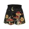 Pointodoor Mushroom Girls Athletic Shorts Summer Pull On Shorts Lightweight Running Shorts with Pockets High Waisted Sports Active Short for Teen Girl's Kids view 4