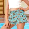 Pointodoor Otter Girls Athletic Shorts 13Y Toddler Girls' Cute High Waisted Sports Shorts Lightweight Running Soccer Dance Shorts with Pockets view 3