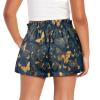 Pointodoor Butterfly Athletic Shorts for Girls 5-6 Summer Shorts Lightweight High Waist Bike Shorts with Pockets Toddler Girl's Dance Shorts view 2