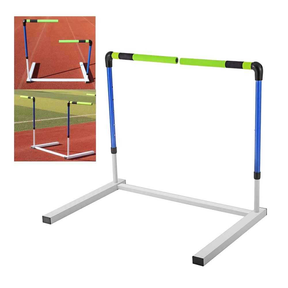 CMYUN Adjustable Hurdles with Rotatable Crossbar, Track and Field Hurdle for Soccer Agility Training, Kid Adult Speed Hurdles Training Equipment