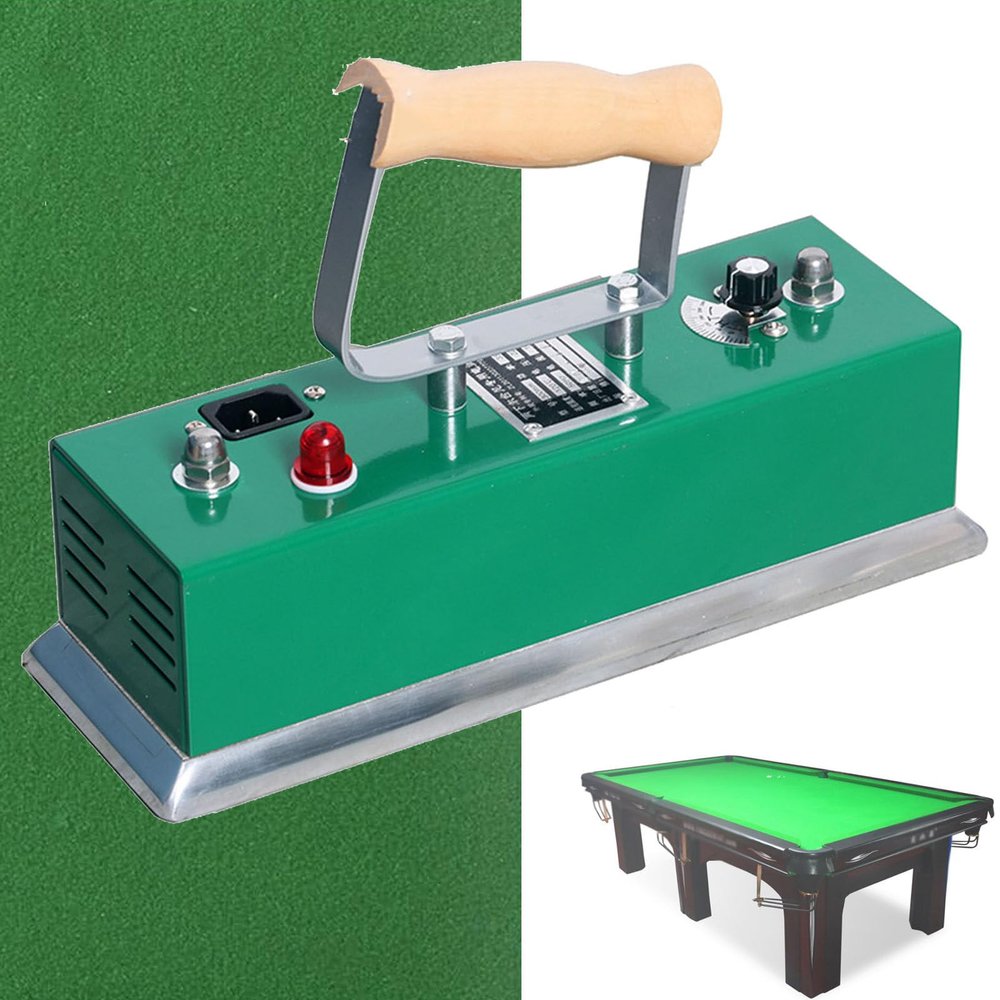 Billiards Table Cloth Iron,Adjustable Temperature Snooker Table Iron,Thermostatic Pool Table Cloth Iron,for Billiard,Snooker & Pool Tables,300mm