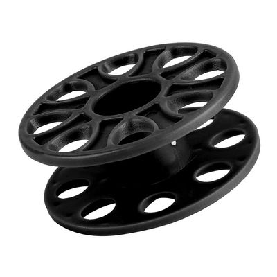 MUNEFE Divin Finer Spool, Scuba Divin Reel, Plastic Divin Spool for Providin The Necessary Port for Your Scuba Divin Activities(Black)