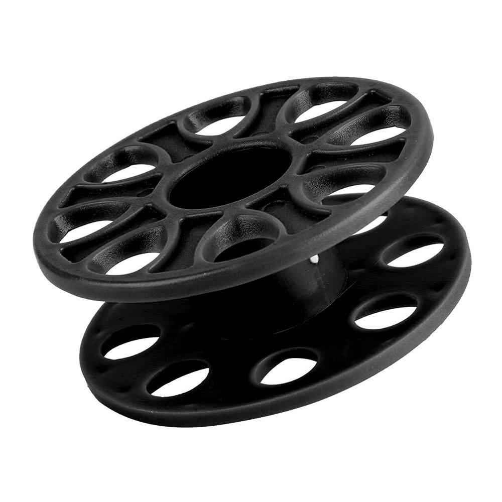 MUNEFE Divin Finer Spool, Scuba Divin Reel, Plastic Divin Spool for Providin The Necessary Port for Your Scuba Divin Activities(Black)