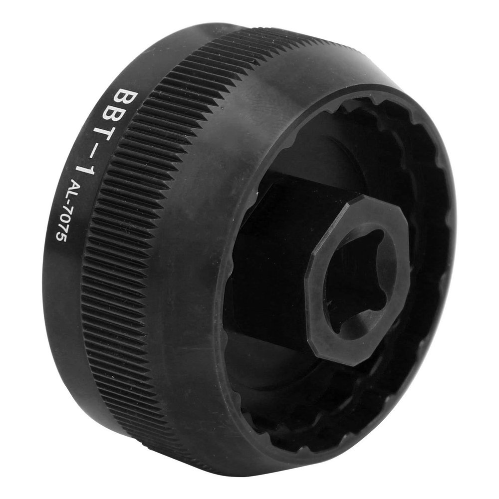 Bike Bottom Bracket Tool, Bike 5 in 1 Multifunction Bracket Cup Tool, Bottom Bracket Removal Tool, Suitable for Bb9000 Bbr60 ForBsa30 ForFsa 386 Bottom Bracket Cup Tool(Black (US Plug AC 95250V))