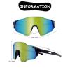 TTOAOKE 3PACK Kids Sunglasses Youth Baseball Glasses for Boys Girls Age 6-14, Sports UV400 Goggles for Softball Cycling view 2