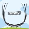 TTOAOKE 3PACK Kids Sunglasses Youth Baseball Glasses for Boys Girls Age 6-14, Sports UV400 Goggles for Softball Cycling view 3