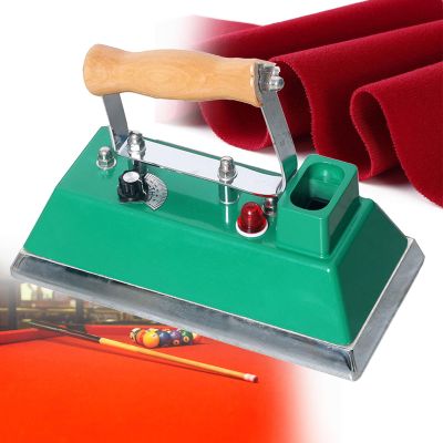 Billiards Table Cloth Iron 24.3/30/67/90/127cm,Adjustable Temperature Snooker Pool Table Brush,Thermostatic Pool Snooker Accessories,Quick Iron Pool Tablecloth,for Billiard,Snooker,243mm