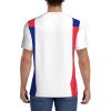 Stylish Athletic Sports Jersey France-Flag-Blue-White-Red Men's Rugby Jersey X-Large view 4