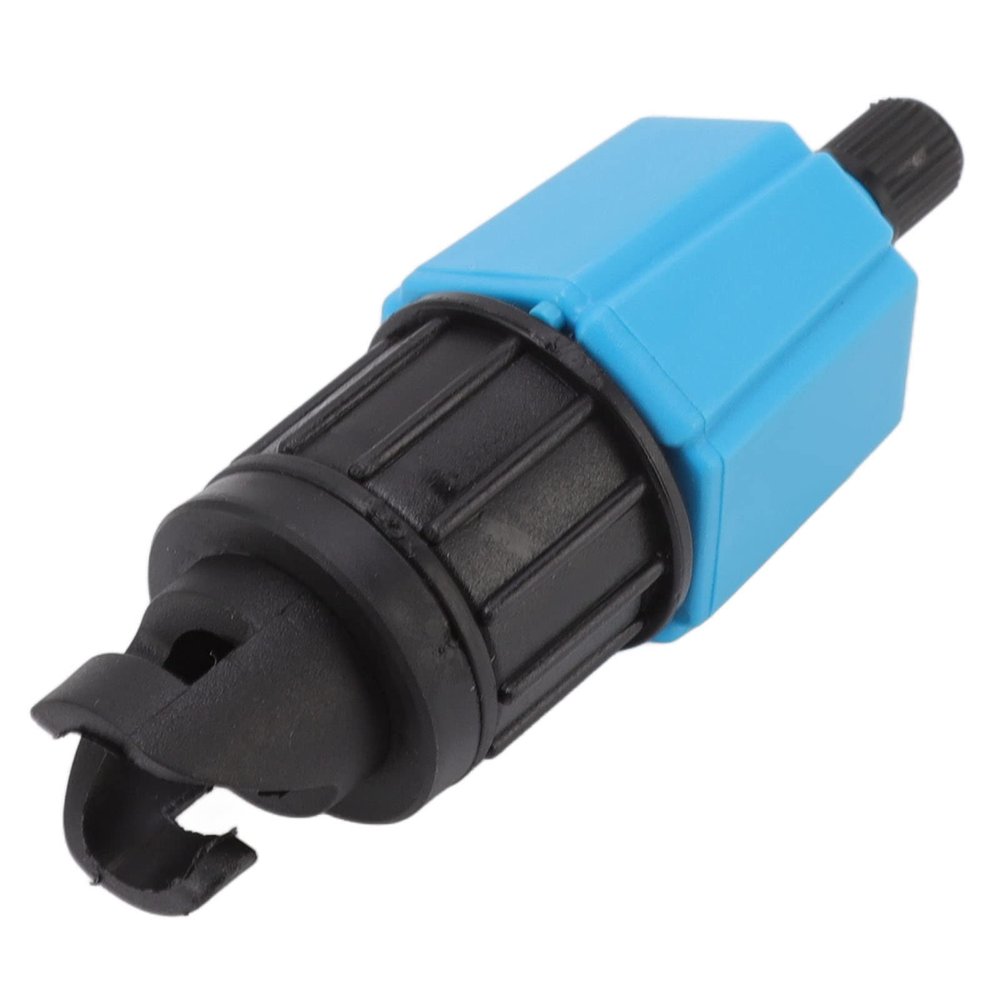 Gavigain Paddle Air Valve Adapter Set Inflating Kit Air Pump Adapter for Surfboard Boat Paddle Valve Adapter (Blue)