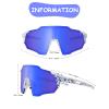 TTOAOKE 3PACK Kids Sunglasses Youth Baseball Glasses for Boys Girls Age 6-14, Sports UV400 Goggles for Softball Cycling view 2
