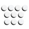 NOENNULL 10Pcs Tennis Racket Grip Tape Anti Slip Comfortable Grip Tape Sweat Absorbent Badminton Racket Overgrips for Fishing Rods Squash Racket (White) view 1