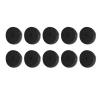 NOENNULL 10Pcs Tennis Racket Grip Tape Anti Slip Comfortable Grip Tape Sweat Absorbent Badminton Racket Overgrips for Fishing Rods Squash Racket (Black)