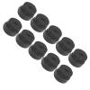 NOENNULL 10Pcs Tennis Racket Grip Tape Anti Slip Comfortable Grip Tape Sweat Absorbent Badminton Racket Overgrips for Fishing Rods Squash Racket (Black) view 4