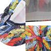 Leaves Prints Baseball Hat for Men Women Sun Hat Cap Adjustable Outdoor Trucker Hat Cap Hiphop Hat (Blue, One Size) view 4