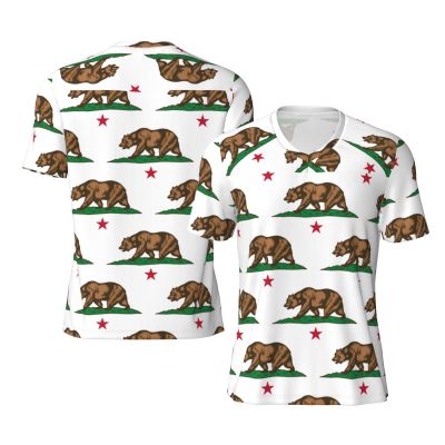 Stylish Athletic Sports Jersey California-Bear-Proud Men's Rugby Jersey X-Large Black