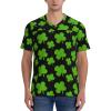 Stylish Athletic Sports Jersey St-Patricks-Shamrock-Clover Men's Rugby Jersey Small view 4