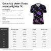 Stylish Athletic Sports Jersey Purple-Galaxy-Electric-Guitars Men's Rugby Jersey Medium view 2