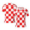 Stylish Athletic Sports Jersey Classic-Red-White-Checkered Men's Rugby Jersey 3X-Large view 1