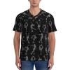 Stylish Athletic Sports Jersey I-Love-Figure-Skating Men's Rugby Jersey X-Large Black view 3