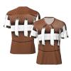 Stylish Athletic Sports Jersey 3D-American-Football Men's Rugby Jersey 4X-Large Black view 1