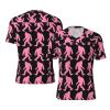 Stylish Athletic Sports Jersey Bigf-Oot-Chimpanzee-Gift Men's Rugby Jersey Small Black view 1