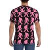 Stylish Athletic Sports Jersey Bigf-Oot-Chimpanzee-Gift Men's Rugby Jersey Small Black view 4