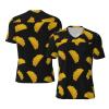 Stylish Athletic Sports Jersey Taco-Mexico Men's Rugby Jersey X-Large Black view 1