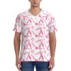 Stylish Athletic Sports Jersey Love-Faith-Breast-Cancer Men's Rugby Jersey X-Large Black view 4