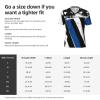 Stylish Athletic Sports Jersey Thin-Blue-Line-Flag-Patriotic Men's Rugby Jersey Large view 3