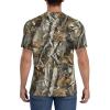 Stylish Athletic Sports Jersey Mossy-Tree-Camo-Leaf Men's Rugby Jersey X-Large view 4