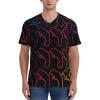 Stylish Athletic Sports Jersey Retro-Neon-Sign-Manatee Men's Rugby Jersey X-Large view 2