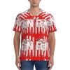 Stylish Athletic Sports Jersey Patriotic-Vintage-Rn-Nurse Men's Rugby Jersey Large Black view 4