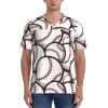 Stylish Athletic Sports Jersey Baseball-Coach-Lover Men's Rugby Jersey X-Large Black view 2