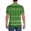 Stylish Athletic Sports Jersey American Football Field Men's Rugby Jersey Small Black view 4