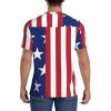 Stylish Athletic Sports Jersey Novelty-Us-American-Flag Men's Rugby Jersey Xx-Large view 4