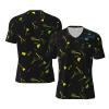 Stylish Athletic Sports Jersey Hairdresser-Haircut-Tool Men's Rugby Jersey Xx-Large Black view 1