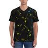 Stylish Athletic Sports Jersey Hairdresser-Haircut-Tool Men's Rugby Jersey Xx-Large Black view 3