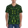 Stylish Athletic Sports Jersey St-Patricks-Party-Shamrock Men's Rugby Jersey Medium view 3