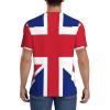 Stylish Athletic Sports Jersey United-Kingdom-UK-Flag Men's Rugby Jersey 4X-Large view 4