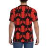 Stylish Athletic Sports Jersey Canada-Maple-Leaf-Baseball Men's Rugby Jersey Medium Black view 4