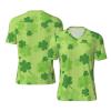 Stylish Athletic Sports Jersey St-Patricks-Day-Shamrock Men's Rugby Jersey Medium view 1