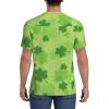 Stylish Athletic Sports Jersey St-Patricks-Day-Shamrock Men's Rugby Jersey Medium view 4