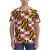 Stylish Athletic Sports Jersey Maryland-Flag-Pride Men's Rugby Jersey Small view 2