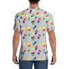 Stylish Athletic Sports Jersey Puzzle-Autism-Awarness Men's Rugby Jersey Large Black view 4